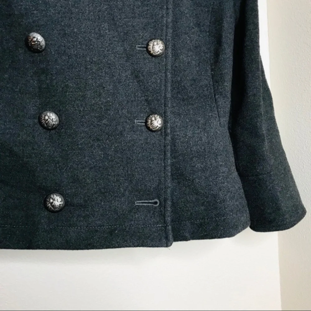 Forever 21 Charcoal Military Style Women’s Jacket